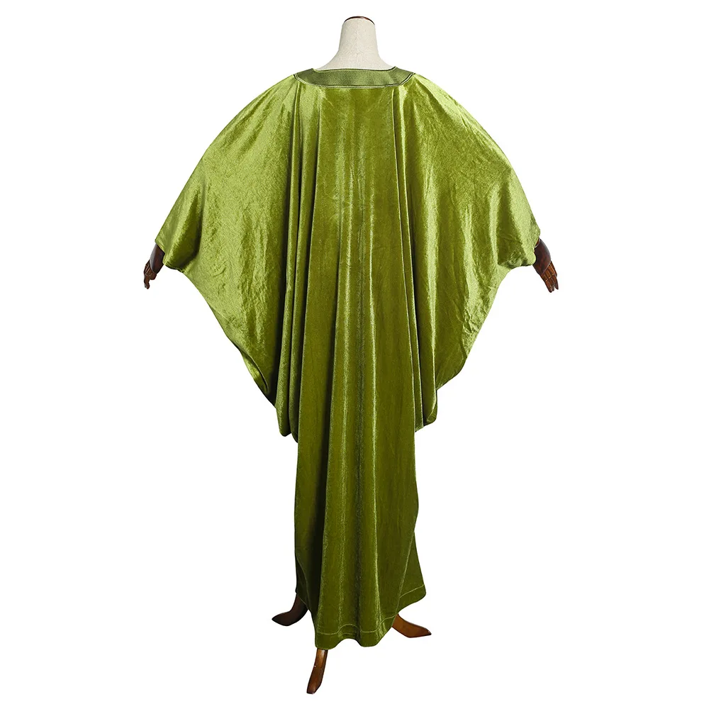 Бархатный Boubou для Африканской свадьбы модель 2021 года искусственная ткань халаты