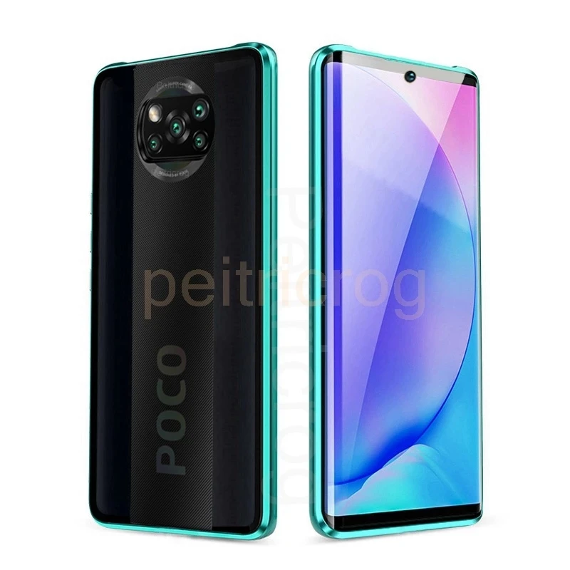 Double Sided Magnetic Metal Case For Xiaomi Redmi Note 9 9S 8 8T 7 9A 9C K20 10 Ultra 9T CC9 Pro POCO X3 NFC F2 Pro Glass Cover
Double Sided Magnetic Metal Case For Xiaomi Redmi Note 9 9S 8 8T 7 9A 9C K20 10 Ultra 9T CC9 Pro POCO X3 NFC F2 Pro Glass Cover