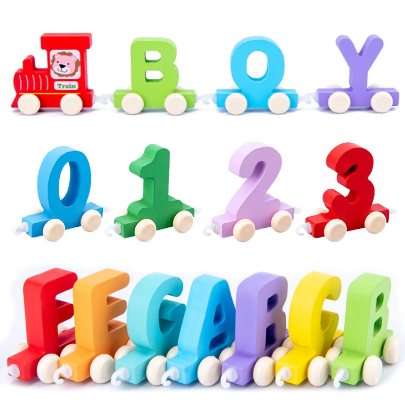 Baby Toys Wooden Montessori Education Alphabet Train Set Building Blocks Learning Number Letter Colors Game Train Model Gifts
Baby Toys Wooden Montessori Education Alphabet Train Set Building Blocks Learning Number Letter Colors Game Train Model Gifts