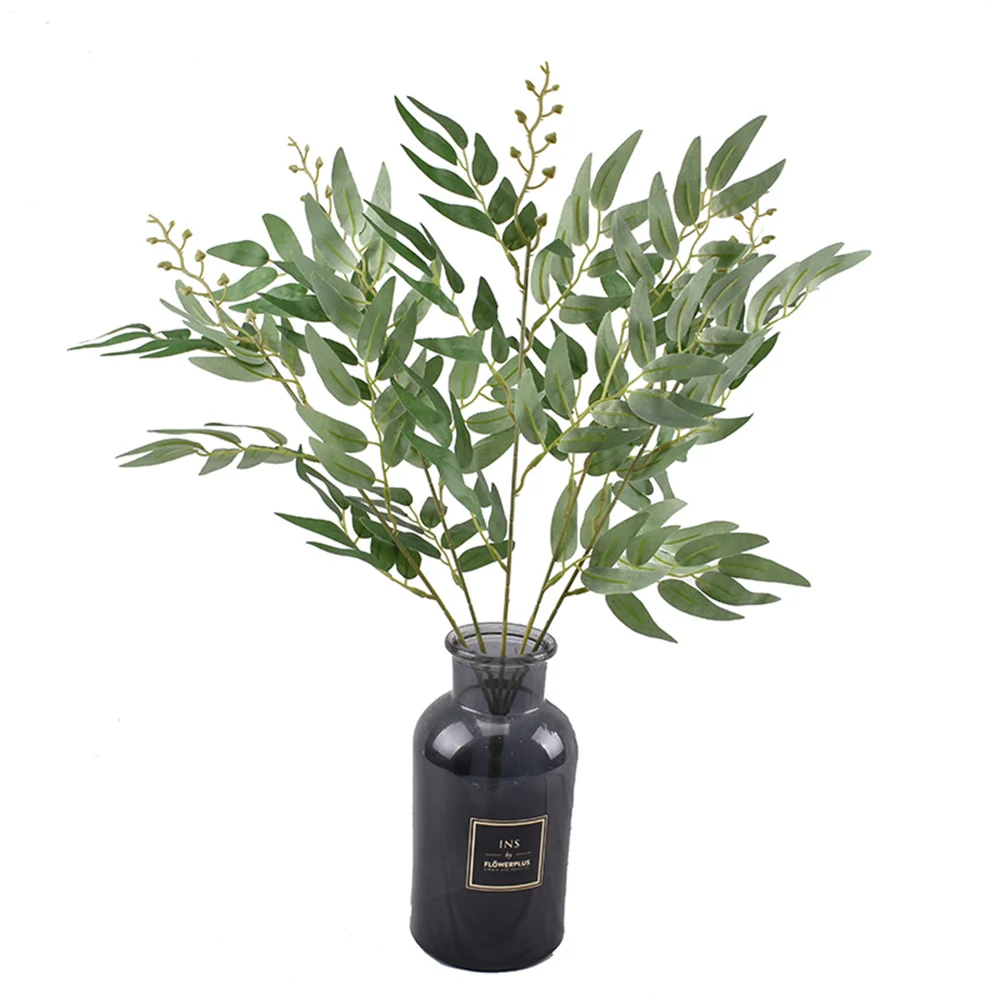 5 Forks 1 Bunch of Willow Leaves Simulation Flower Green Plant Leaves Party Home Decoration DIY Hotel Autumn Decoration Cheap
5 Forks 1 Bunch of Willow Leaves Simulation Flower Green Plant Leaves Party Home Decoration DIY Hotel Autumn Decoration Cheap