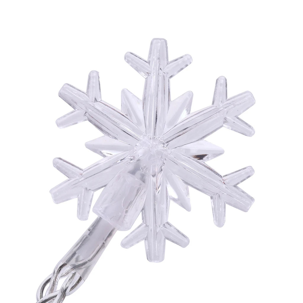 20 LED Snowflake String Lights Snow Fairy Garland Decoration for Christmas tree New Year Room Valentine's day USB Powered
20 LED Snowflake String Lights Snow Fairy Garland Decoration for Christmas tree New Year Room Valentine's day USB Powered