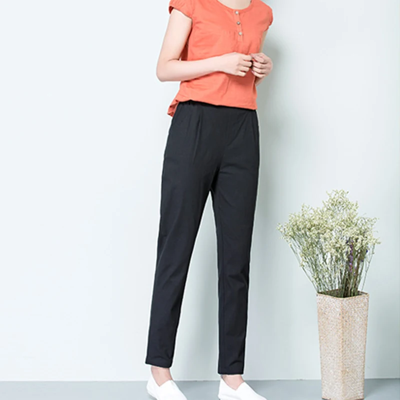2021 Акция новейшие женские тонкие брюки Harlan большого размера удобные эластичные с