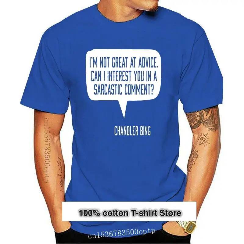 Camiseta с фразой Chandler Bing de New Friends
Camiseta с фразой Chandler Bing de New Friends