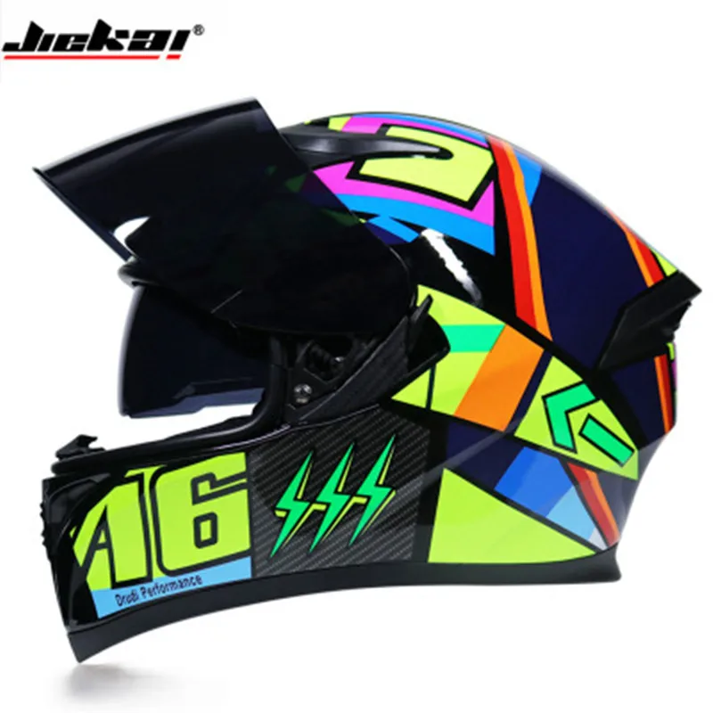 Capacete ,Moto Helmet Jiekai 316 double lens full face helmet motorcycle helmet cross-country running helmet casque motocross
Capacete ,Moto Helmet Jiekai 316 double lens full face helmet motorcycle helmet cross-country running helmet casque motocross