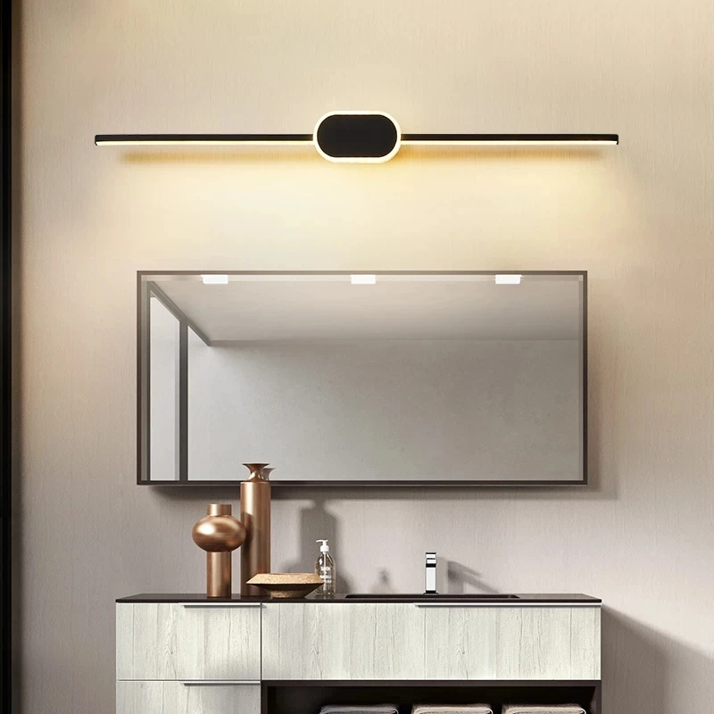 40/60CM Vanity Mirror with Lights Wall Mounted Aluminum Long Strip Bathroom Mirror Light For Washbasin Washroom Toilet Bedroom
40/60CM Vanity Mirror with Lights Wall Mounted Aluminum Long Strip Bathroom Mirror Light For Washbasin Washroom Toilet Bedroom