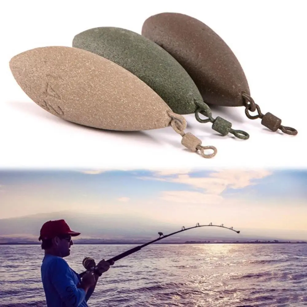 50% Hot Sale 71/85/99/128/142g Oval Shape Sinker Lead Weight Swivel Tackle for Carp Fishing рыбалка fishing accessories
50% Hot Sale 71/85/99/128/142g Oval Shape Sinker Lead Weight Swivel Tackle for Carp Fishing рыбалка fishing accessories