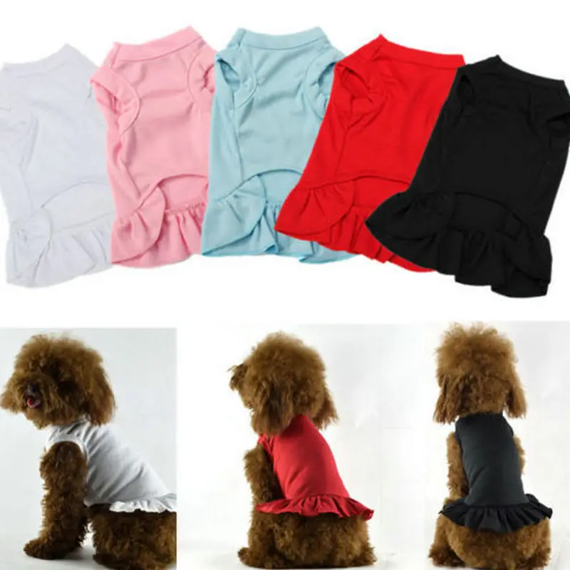 Fashion Dog Dresses for Small Dogs Pet Clothes Solid Cat Clothing Girl Dog Clothes Pet Skirt for Chihuahua Yorkie Puppy Clothes
Fashion Dog Dresses for Small Dogs Pet Clothes Solid Cat Clothing Girl Dog Clothes Pet Skirt for Chihuahua Yorkie Puppy Clothes
