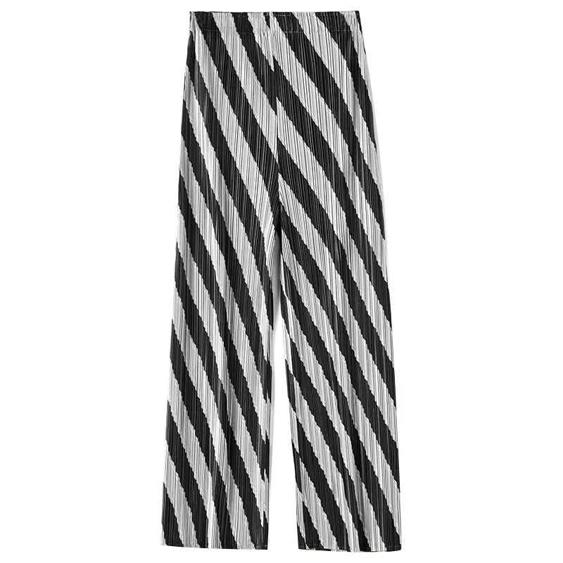 Striped Pants Women's Fashion 2020 Spring New High Waist Loose Micro Flared Casual Pants
Striped Pants Women's Fashion 2020 Spring New High Waist Loose Micro Flared Casual Pants