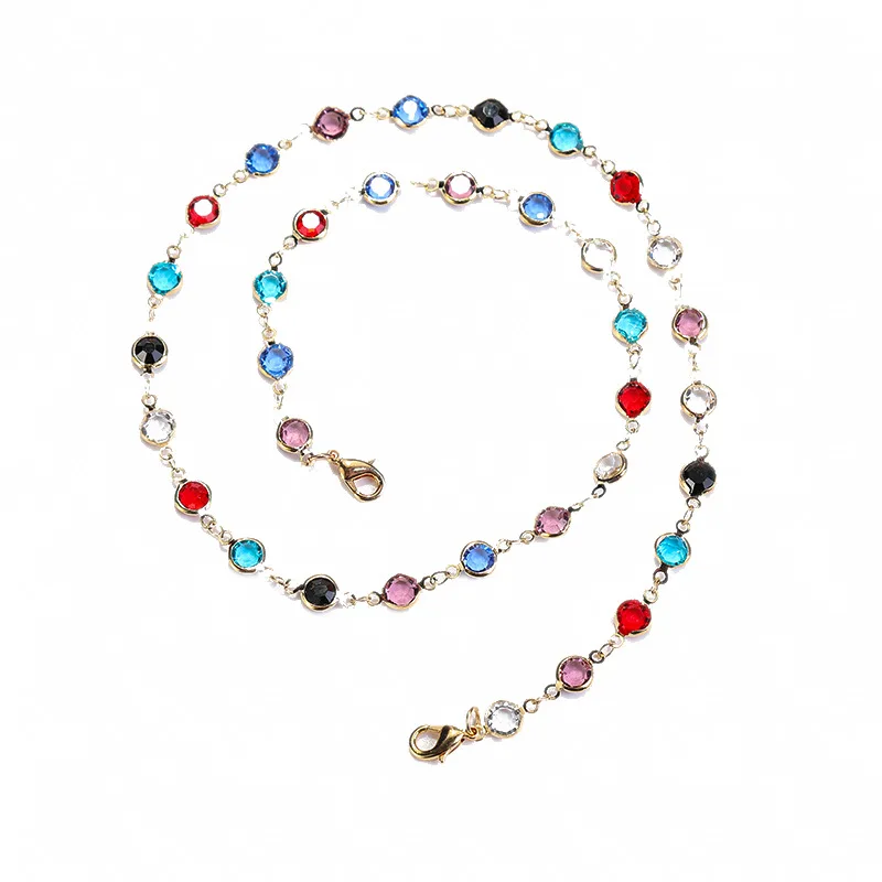 1pc 72cm Sunglasses Chain Pearl Crystal Spectacles Chain Slip Metal Chain for Women Jewelry Making Components Crafts DIY
1pc 72cm Sunglasses Chain Pearl Crystal Spectacles Chain Slip Metal Chain for Women Jewelry Making Components Crafts DIY