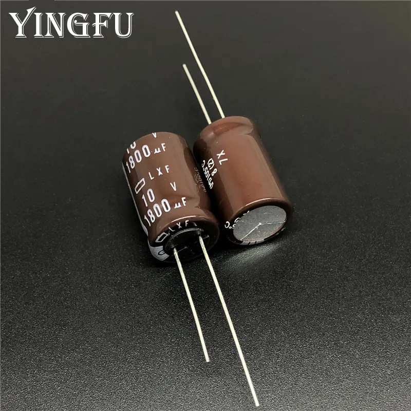 5 шт./50 шт. 1800 мкФ 10V NIPPON NCC LXF серии 12 5x20 мм 10V1800uF Алюминий электролитический