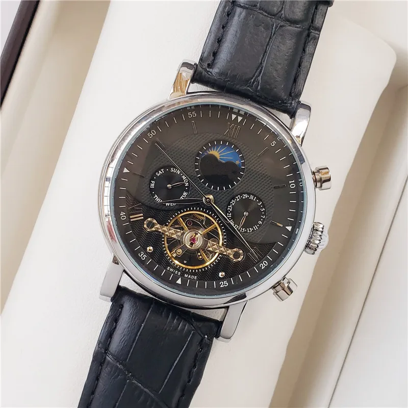 Ph Full-Featured Mechanical Men's Watch for Men Wristwatch Hot Selling Fashion Business Male Mechanical Watch Relogio Masculino
Ph Full-Featured Mechanical Men's Watch for Men Wristwatch Hot Selling Fashion Business Male Mechanical Watch Relogio Masculino