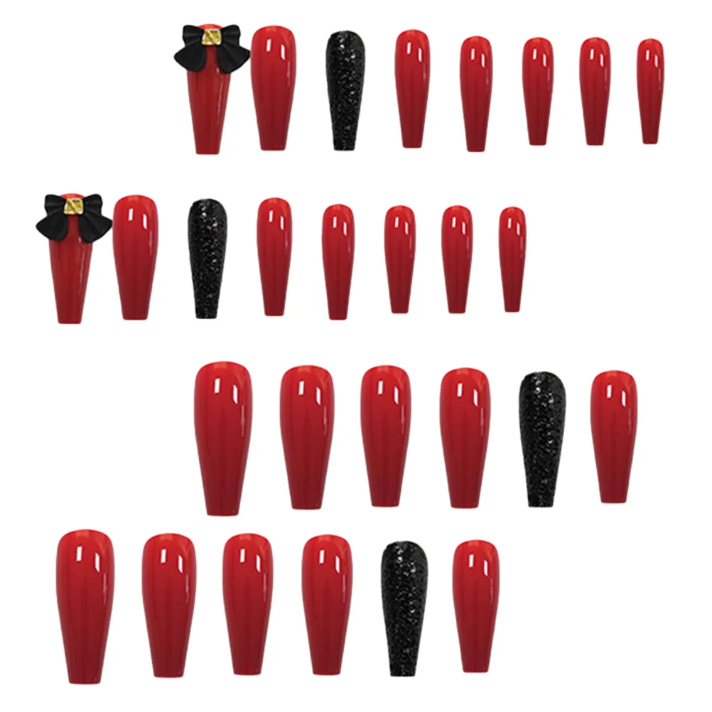 24pcs Exquisite Bow False Nails Full Cover False Nail Tips Bow Nail Decorations
24pcs Exquisite Bow False Nails Full Cover False Nail Tips Bow Nail Decorations