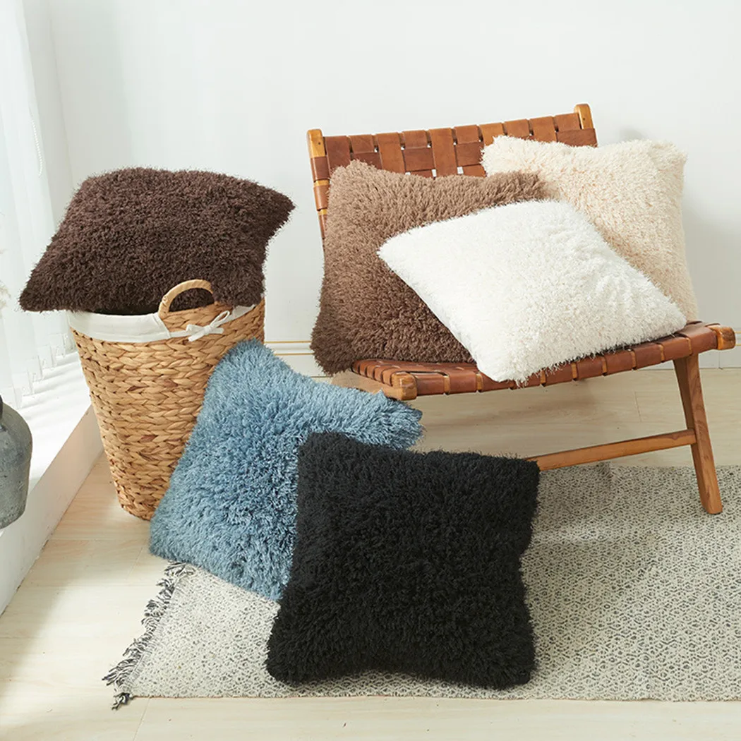 Faux Fur Cushion Covers Soft Pillowcases Cover Soft Fluffy Fuzzy Decorative Plush Geometric Embroidery Pillowcase Modern
Faux Fur Cushion Covers Soft Pillowcases Cover Soft Fluffy Fuzzy Decorative Plush Geometric Embroidery Pillowcase Modern