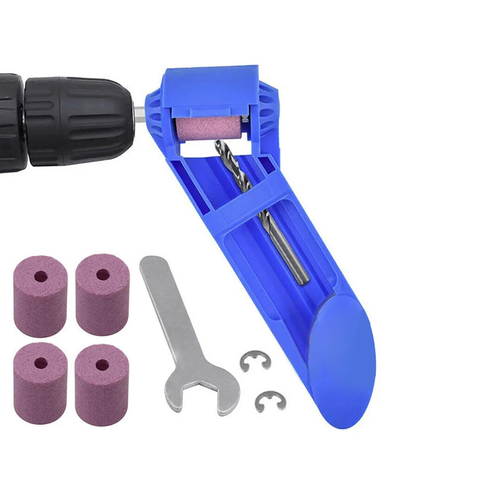 

Drill Bit Sharpener Corundum Grinding Wheel Drill Bits Grinder Portable Drilling Tapping Bits Polishing Set