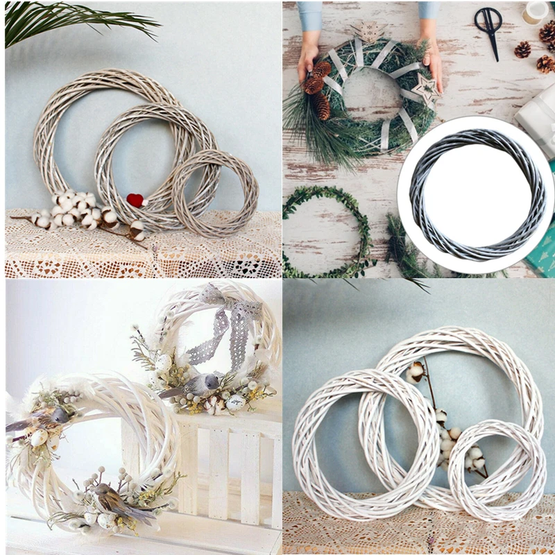 Кольцо из ротанга 20 см/25 см/30 см | Дом и сад
