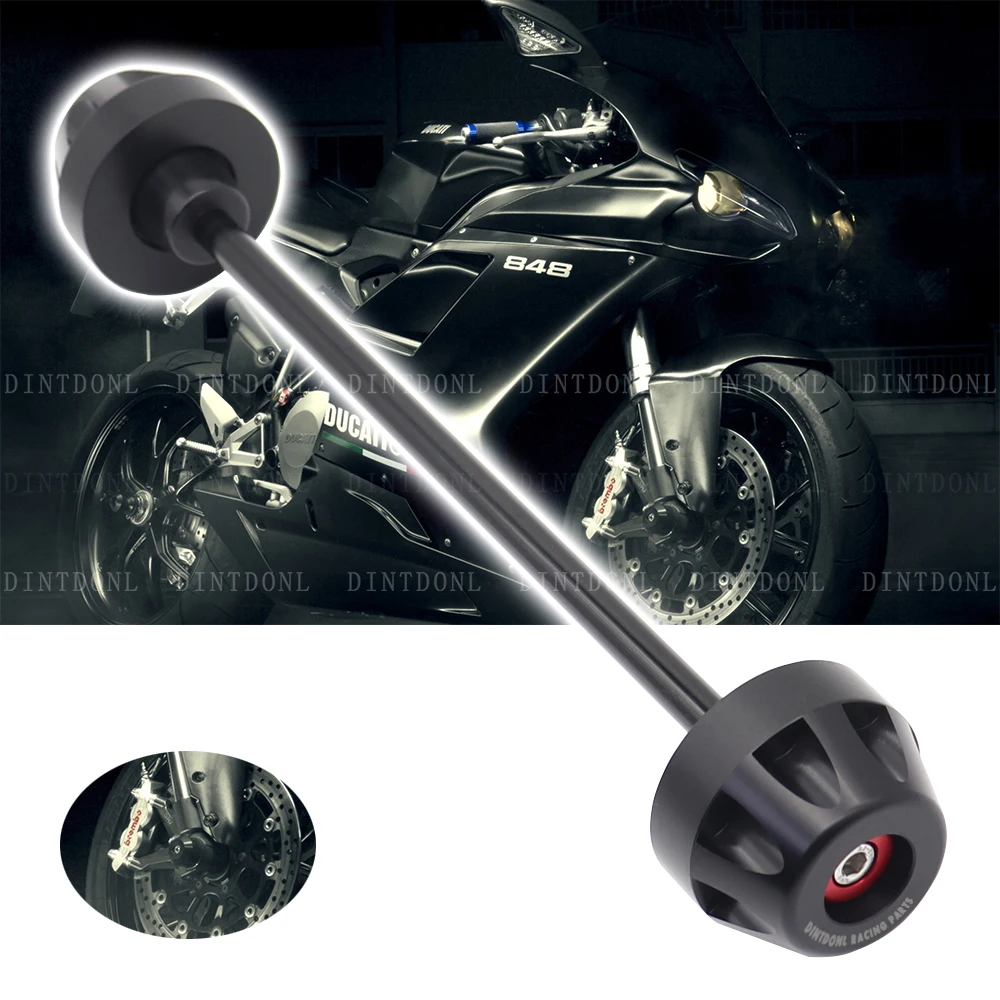 For DUCATI 848 848EVO 1098 1098R 1098S 1198 1198R 1198S 1198SP Front Wheel Protector S R SP Fork Axle Crash Slider Accessories
For DUCATI 848 848EVO 1098 1098R 1098S 1198 1198R 1198S 1198SP Front Wheel Protector S R SP Fork Axle Crash Slider Accessories