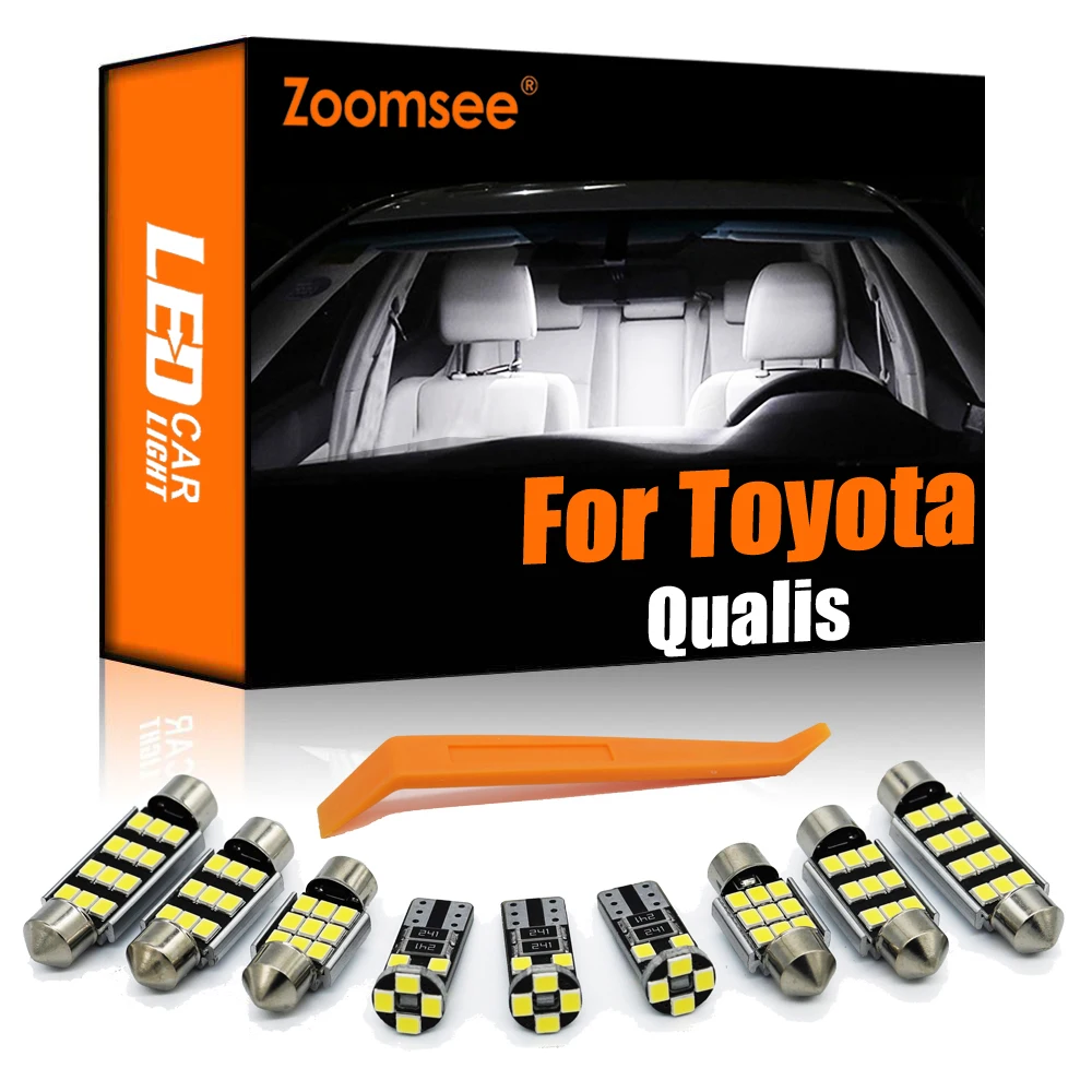 Zoomsee Interior LED For Toyota Qualis 1999-2020 Canbus Vehicle Bulb Indoor Dome Reading Trunk Light Error Free Auto Lamp Kit
Zoomsee Interior LED For Toyota Qualis 1999-2020 Canbus Vehicle Bulb Indoor Dome Reading Trunk Light Error Free Auto Lamp Kit