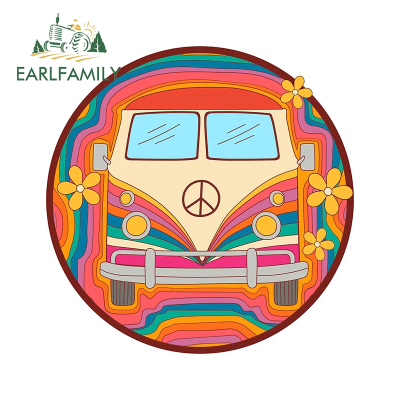EARLFAMILY 13cm x 13cm for Camper Peace Funny Car Stickers Motorcycle Decal Vinyl Car Wrap Graffiti Auto Air Conditioner Decals
EARLFAMILY 13cm x 13cm for Camper Peace Funny Car Stickers Motorcycle Decal Vinyl Car Wrap Graffiti Auto Air Conditioner Decals