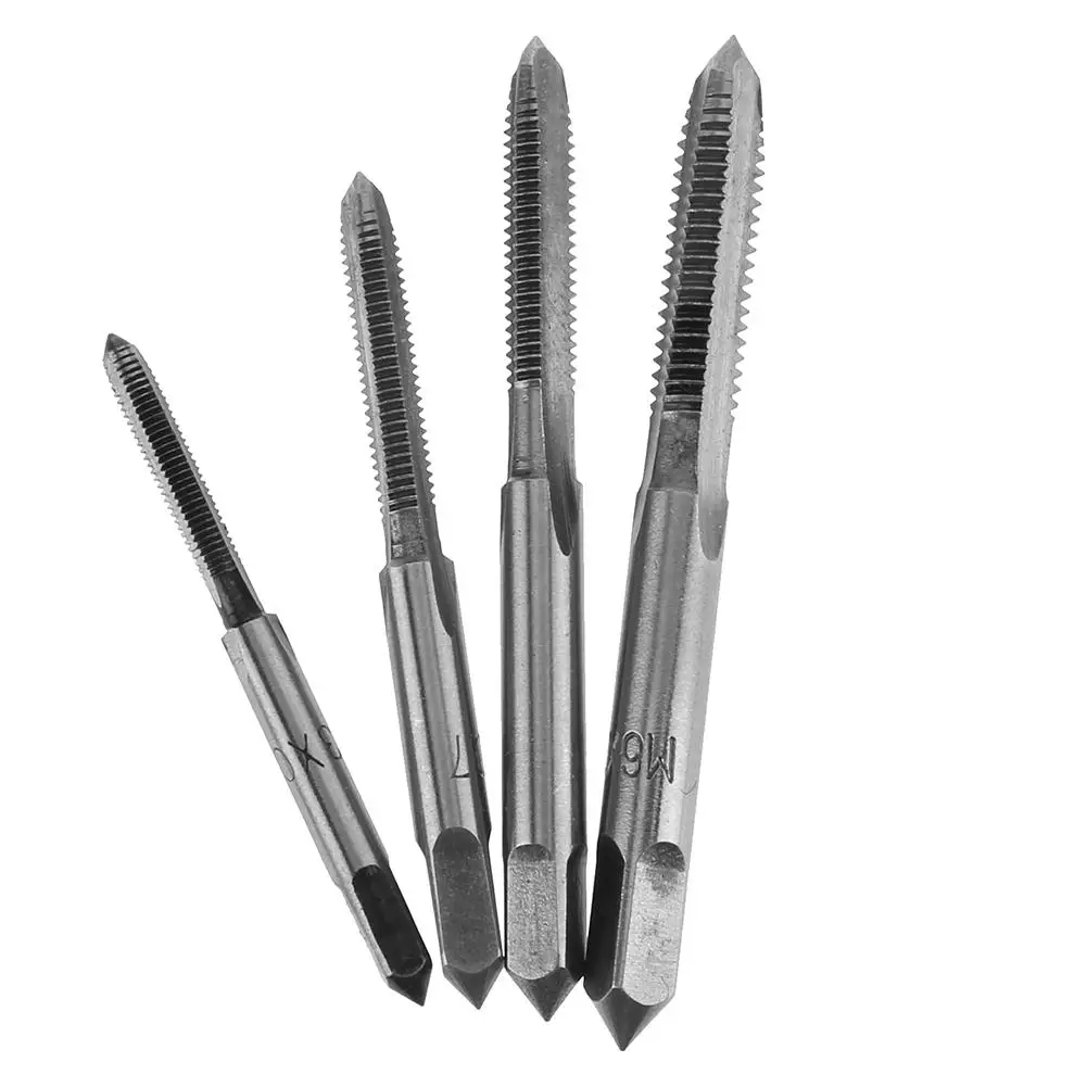 9pcs Alloy Steel Hand Screw Tap Set M3/M4/M5/M6 Reamer+4pcs Twist Drill Bits+Wrench Hand Tools
9pcs Alloy Steel Hand Screw Tap Set M3/M4/M5/M6 Reamer+4pcs Twist Drill Bits+Wrench Hand Tools