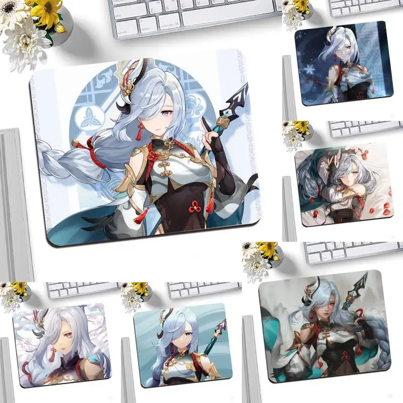 YNDFCNB Genshin Impact Anime Shenhe Kinomo Durable Mouse Mat Pad Desktop Mousepad Gaming Small Mouse Pad 25X20CM Keyboard Mat
YNDFCNB Genshin Impact Anime Shenhe Kinomo Durable Mouse Mat Pad Desktop Mousepad Gaming Small Mouse Pad 25X20CM Keyboard Mat