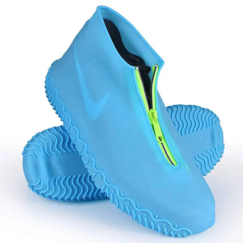 Portable Waterproof Shoe Covers Silicone Reusable Shoe Cover Non-slip Durable Zipper Elastic Rain Cover Protection for Men Women
Portable Waterproof Shoe Covers Silicone Reusable Shoe Cover Non-slip Durable Zipper Elastic Rain Cover Protection for Men Women