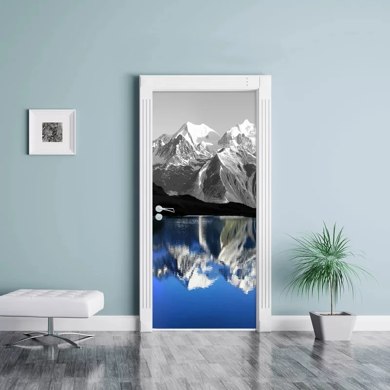3D Sticker Color Bricks Pulling Door Home Snow Mountain Lake Decor Paste Self Adhesive Waterproof Wallpaper Print Art Picture
3D Sticker Color Bricks Pulling Door Home Snow Mountain Lake Decor Paste Self Adhesive Waterproof Wallpaper Print Art Picture