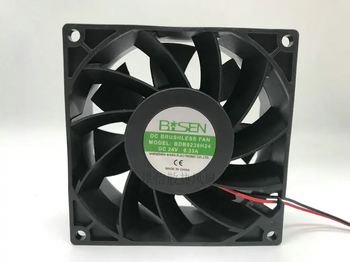 Новый оригинальный 9238 BDB9238H24 24V0.33A, 2 линии, 9 см, охлаждающий вентилятор
Новый оригинальный 9238 BDB9238H24 24V0.33A, 2 линии, 9 см, охлаждающий вентилятор