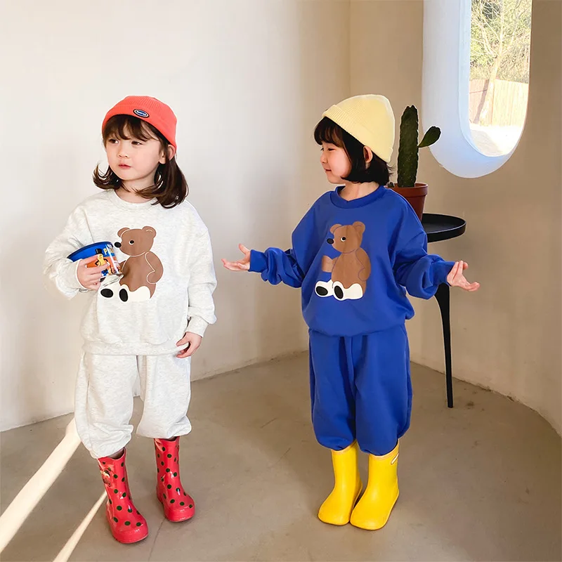 Bear Spring Summer Children's Clothes Baby Girls Sweatshirts + Pants 2pcs/Set Kids Birthday Gift Teenage Clothing High Quality
Bear Spring Summer Children's Clothes Baby Girls Sweatshirts + Pants 2pcs/Set Kids Birthday Gift Teenage Clothing High Quality