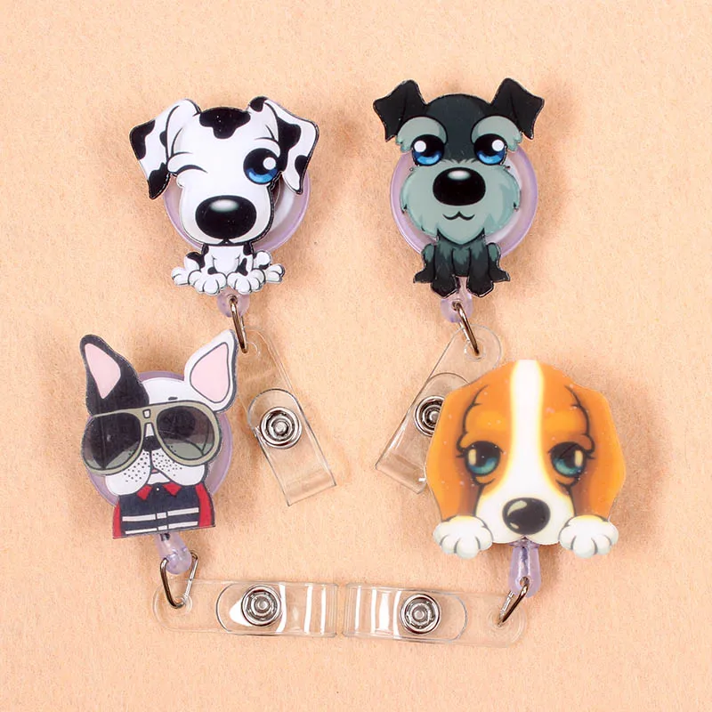 1 Pcs Cute Acrylic Dog & Cat Retractable Badge Reel Nurse Doctor Student Exhibition ID Card Clips Badge Holder Stationery
1 Pcs Cute Acrylic Dog & Cat Retractable Badge Reel Nurse Doctor Student Exhibition ID Card Clips Badge Holder Stationery