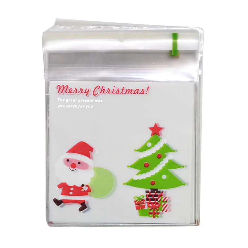 50Pcs 10x10cm Merry Christmas Santa Candy Gift Bags Self-adhesive Cookie Packaging Plastic Bags New Year Xmas Party Supplies
50Pcs 10x10cm Merry Christmas Santa Candy Gift Bags Self-adhesive Cookie Packaging Plastic Bags New Year Xmas Party Supplies