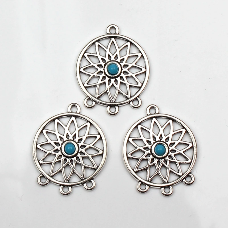 5pcs Charms Dreamcatcher 26*33mm Antique Tibetan Silver Pendant Finding Accessories DIY Vintage bracelet Necklace Handmade
5pcs Charms Dreamcatcher 26*33mm Antique Tibetan Silver Pendant Finding Accessories DIY Vintage bracelet Necklace Handmade