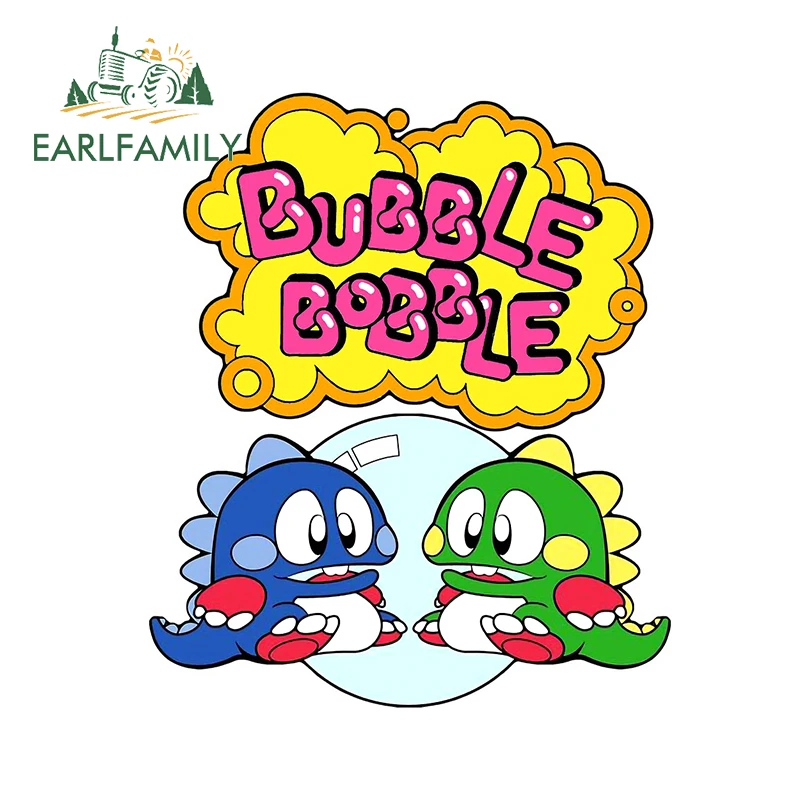 EARLFAMILY 13cm x 10.9cm for Bubble Bobble Car Stickers Scratch-Proof Waterproof Decals Refrigerator Motorcycle Car Accessoires
EARLFAMILY 13cm x 10.9cm for Bubble Bobble Car Stickers Scratch-Proof Waterproof Decals Refrigerator Motorcycle Car Accessoires