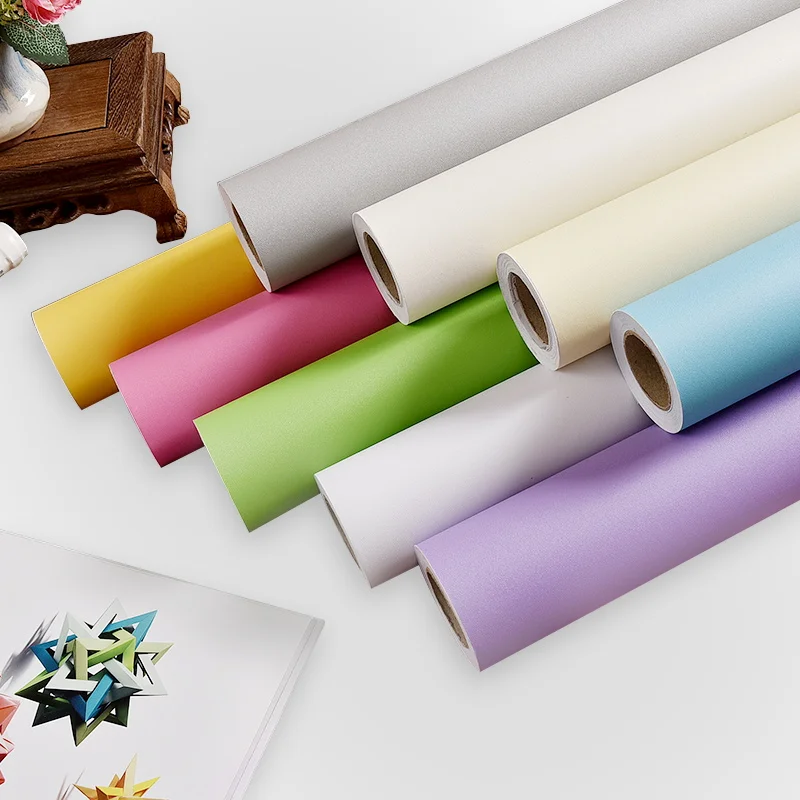 0.4x2M PVC Self-Adhesive Thick Wallpaper Bedroom Room Decor Desktop Furniture Wardrobe Refurbished Matte Pure Color Wall Sticker
0.4x2M PVC Self-Adhesive Thick Wallpaper Bedroom Room Decor Desktop Furniture Wardrobe Refurbished Matte Pure Color Wall Sticker