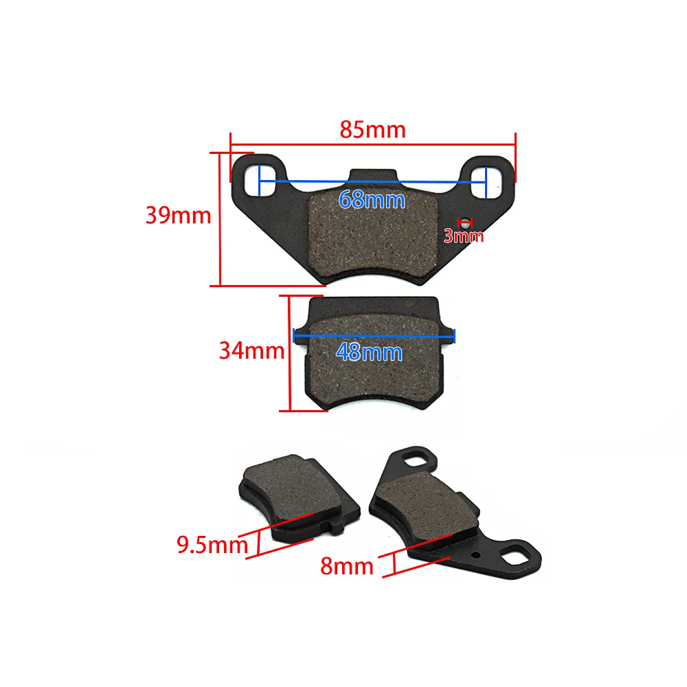 KAZUMA 500cc ATV Quad Brake Pad For KAZUMA Jaguar 500cc ATV Trailing WheelRear wheel Back Wheel DS-124
KAZUMA 500cc ATV Quad Brake Pad For KAZUMA Jaguar 500cc ATV Trailing WheelRear wheel Back Wheel DS-124