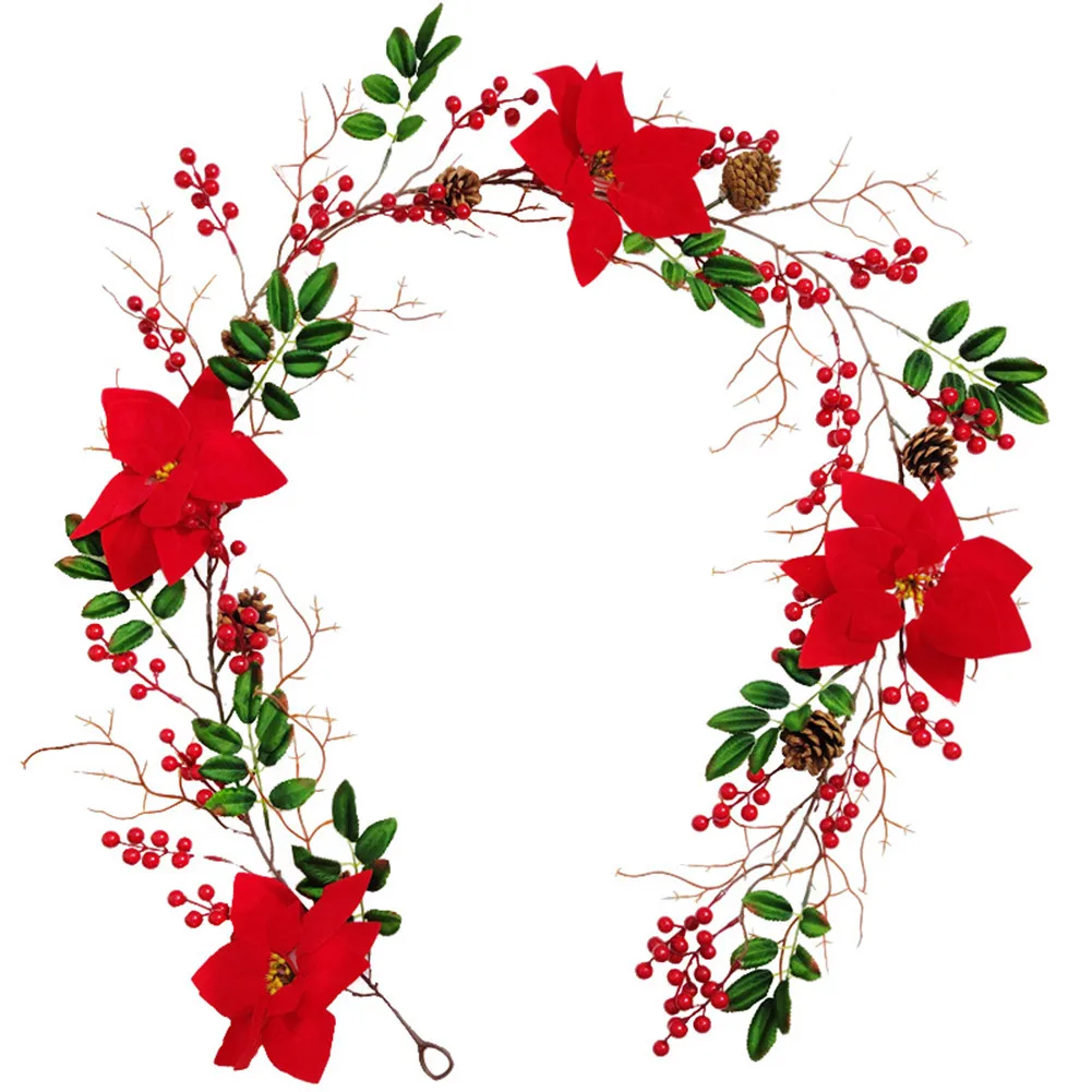Christmas Garland With Red Berry Artificial Hanging Vine Wreath Decoration Red Berry Leaves Wreath For Xmas New Year Home New
Christmas Garland With Red Berry Artificial Hanging Vine Wreath Decoration Red Berry Leaves Wreath For Xmas New Year Home New
