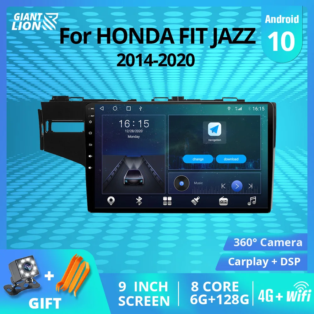 2DIN Android10.0 автомобильное радио для HONDA FIT Джаз 2014-2020 GPS навигации стереофонический радиоприемник DSP Авто Радио автомобильный мультимедийный п...
2DIN Android10.0 автомобильное радио для HONDA FIT Джаз 2014-2020 GPS навигации стереофонический радиоприемник DSP Авто Радио автомобильный мультимедийный п...