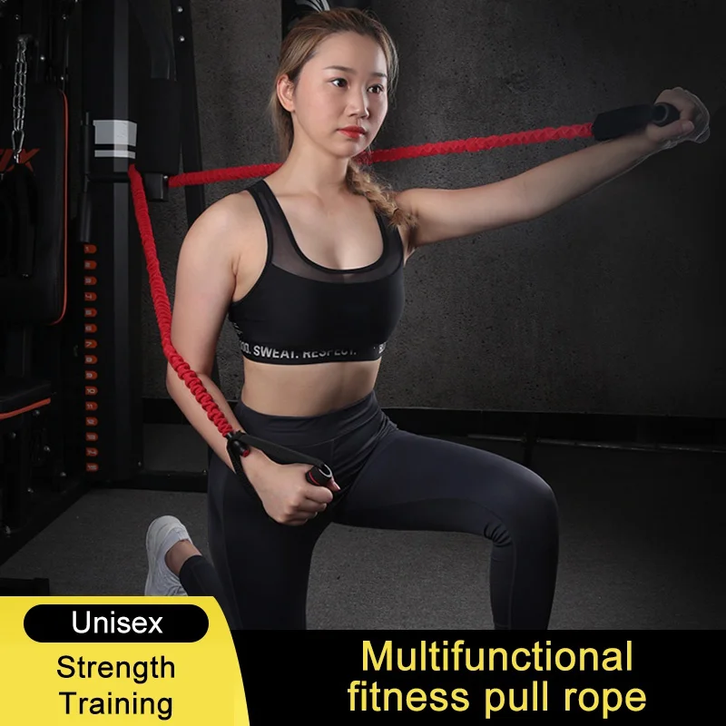 Resistance Bands with Handle Yoga Pull Ropes Fitness Exercise Elastic Tube Bands Home Training Practical Rubber Tensile Expander
Resistance Bands with Handle Yoga Pull Ropes Fitness Exercise Elastic Tube Bands Home Training Practical Rubber Tensile Expander