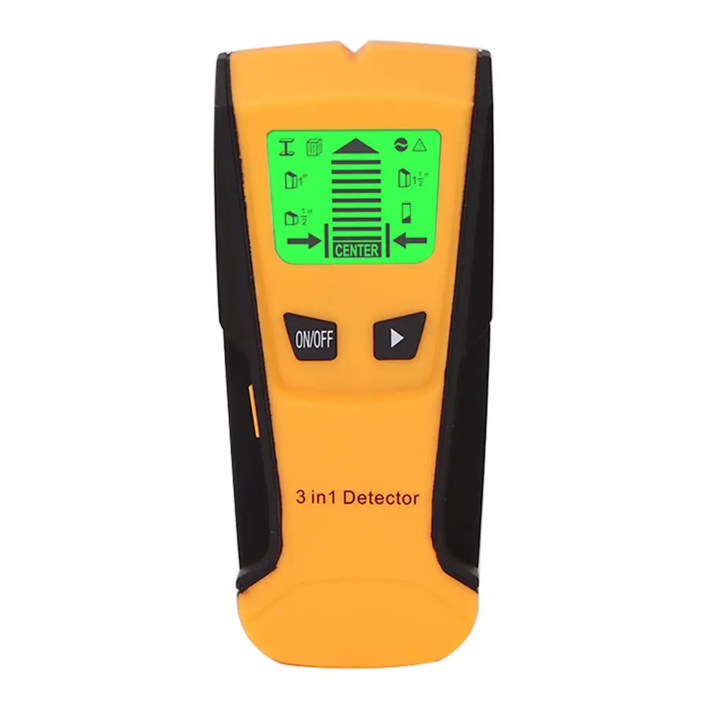3 in 1 Metal Detector Wood Studs Detector Finder AC Voltage Live Wire Detect Wall Scanner Pipe Metal Finder Wall Detector
3 in 1 Metal Detector Wood Studs Detector Finder AC Voltage Live Wire Detect Wall Scanner Pipe Metal Finder Wall Detector