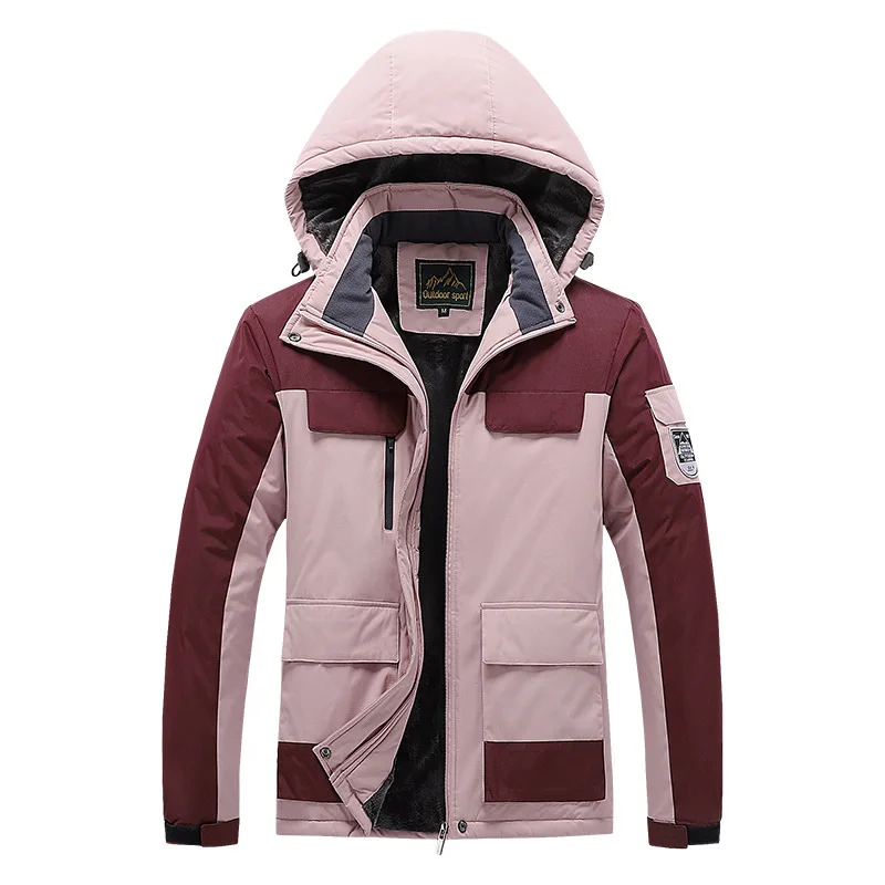Woman Parka Autumn Winter Outdoor Thicken Warm Cotton Hooded Jacket Windbreak Fur Women Hiking Jacket Size M-4XL Chaqueta Mujer
Woman Parka Autumn Winter Outdoor Thicken Warm Cotton Hooded Jacket Windbreak Fur Women Hiking Jacket Size M-4XL Chaqueta Mujer