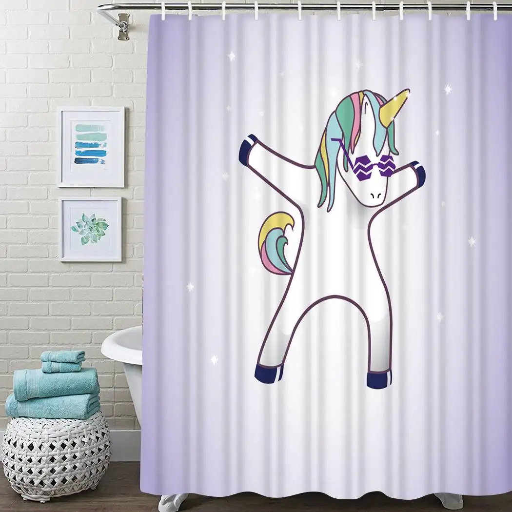 Unicorn Shower Curtain Cute Sky Fantasy Art Shower Curtain Waterproof Fabric For Bathroom Decor Shower Curtains Set With Hooks
Unicorn Shower Curtain Cute Sky Fantasy Art Shower Curtain Waterproof Fabric For Bathroom Decor Shower Curtains Set With Hooks