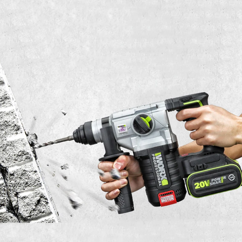 WU388 WORX 3 Functions AC Electric Rotary Hammer industr Hammer Cordless Power Drill with Lithium Battery Power Drill Electric
WU388 WORX 3 Functions AC Electric Rotary Hammer industr Hammer Cordless Power Drill with Lithium Battery Power Drill Electric