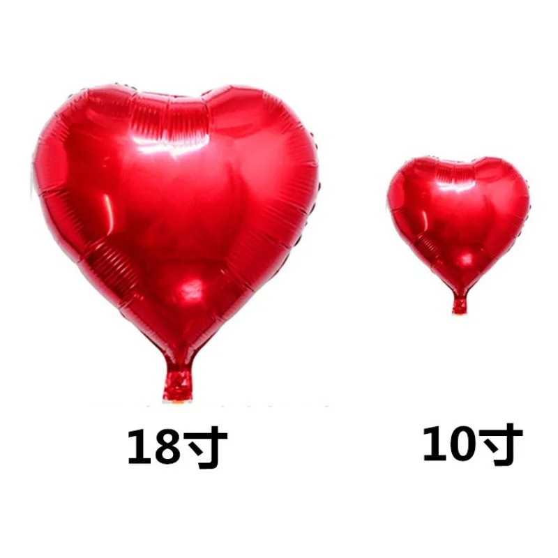 18 Inches Love Five Star Aluminum Foil Balloon Wedding Heart-Shaped Aluminum Film Balloon Birthday Confession Decorative Balloon
18 Inches Love Five Star Aluminum Foil Balloon Wedding Heart-Shaped Aluminum Film Balloon Birthday Confession Decorative Balloon