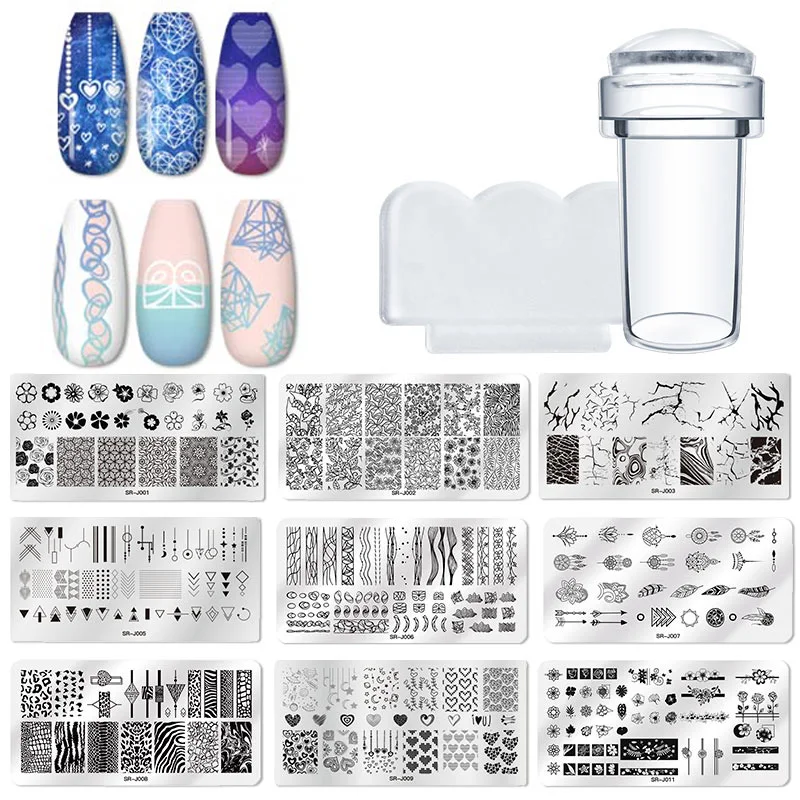 8/20Pcs Marble Patterns Nail Stamping Plates Set Stainless Steel Nail Art Image Plate Stamp Template Stencil Tools
8/20Pcs Marble Patterns Nail Stamping Plates Set Stainless Steel Nail Art Image Plate Stamp Template Stencil Tools