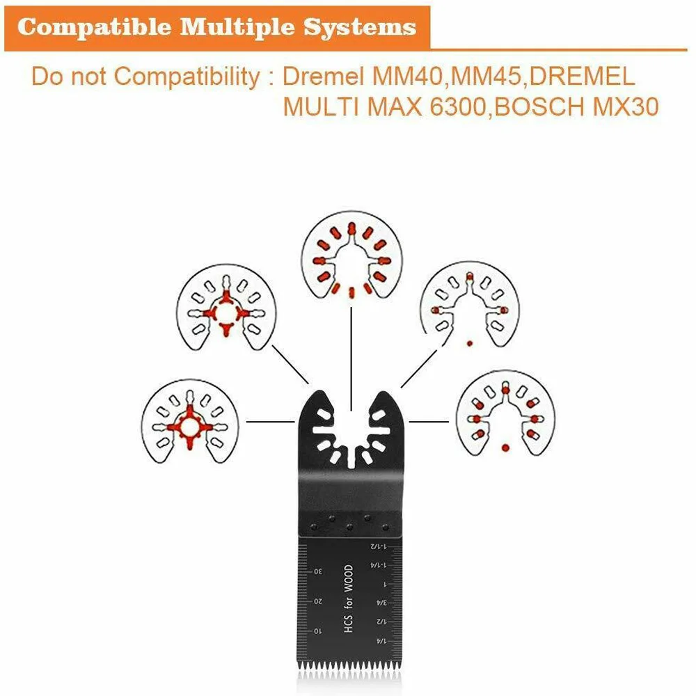 Equipment Oscillating Multi-tool Universal Saw Disc Carbon Steel Cutter