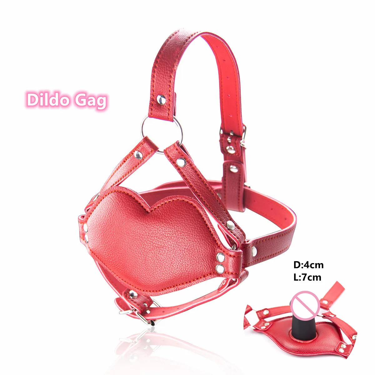 Кляп с наружным фаллоимитатором Knebel mit Dildo 24909191001 - Orion - Кляпы шары - Купить