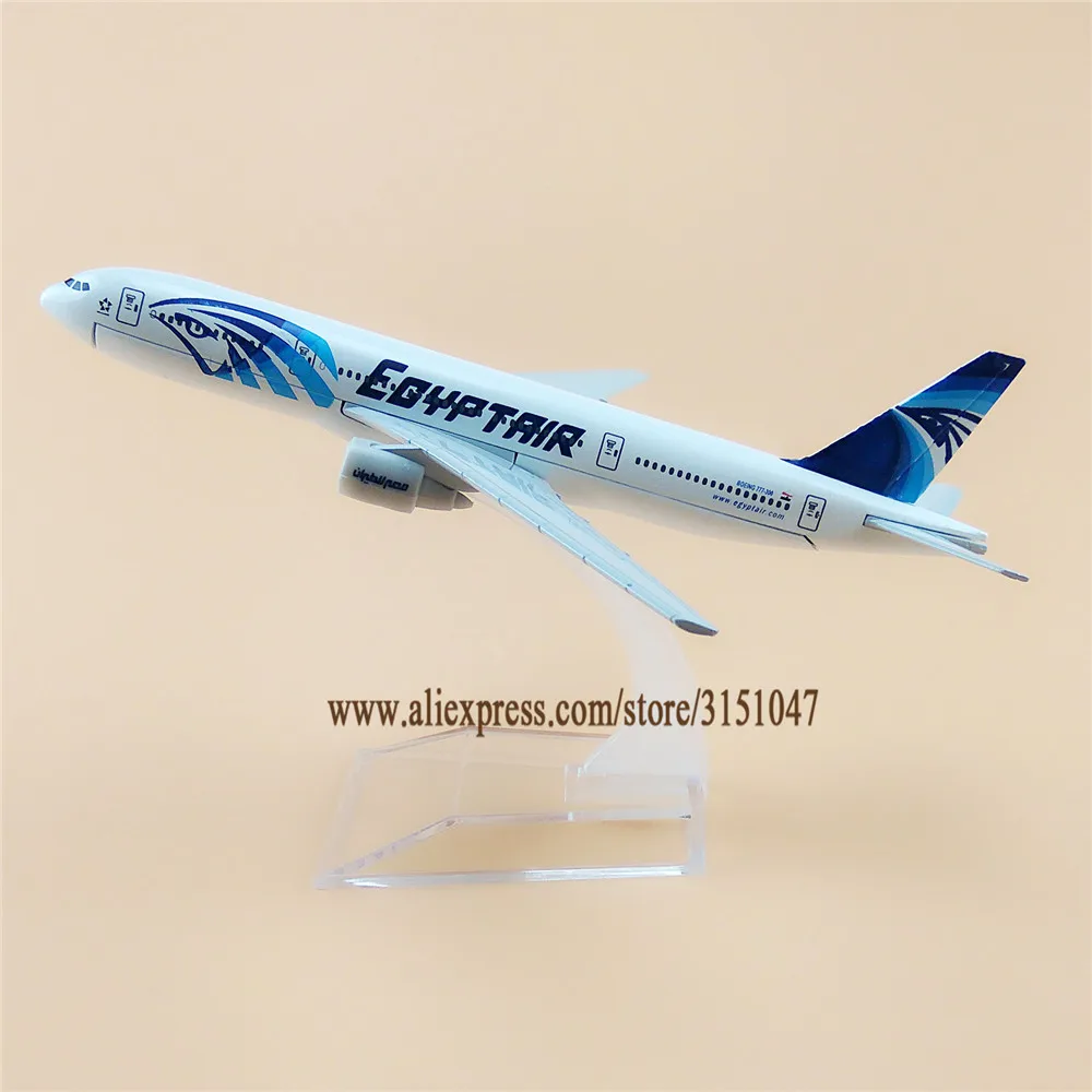 

16 см модель самолета из металлического сплава EGYPT Air Airways Boeing 777 B777 Airlines модель самолета с подставкой самолет подарок