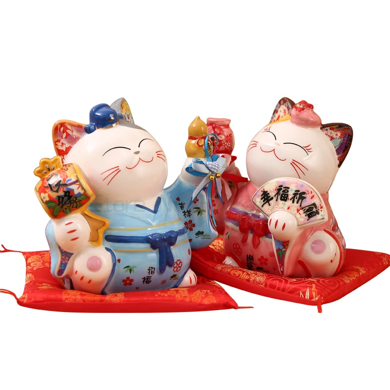 Керамическая счастливая кошка, двойная копилка для пар, Манеки, Neko, свадебный подарок, украшение ко Дню Святого Валентина
Керамическая счастливая кошка, двойная копилка для пар, Манеки, Neko, свадебный подарок, украшение ко Дню Святого Валентина