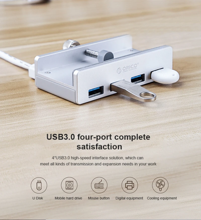 Adaptador MH4PU Laptop Card Type USB3.0 Set Line Split Card Type Expansion HUB
Adaptador MH4PU Laptop Card Type USB3.0 Set Line Split Card Type Expansion HUB