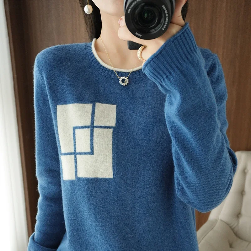 2022 Autumn and Winter New Style Fashion Loose Casual Long-sleeved Round Neck Sweater Knitted Cardigan Top Women's Clothing
2022 Autumn and Winter New Style Fashion Loose Casual Long-sleeved Round Neck Sweater Knitted Cardigan Top Women's Clothing