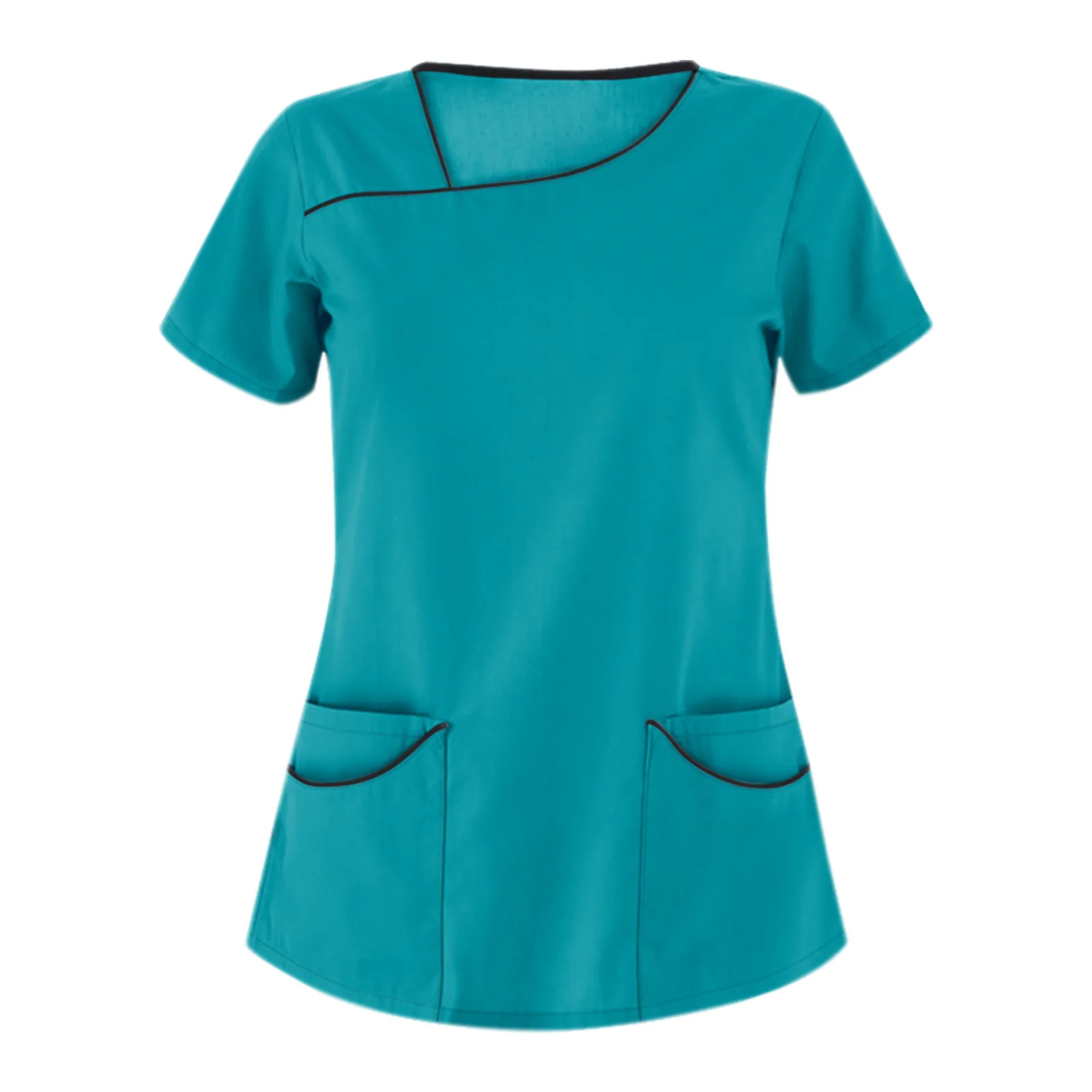 Uniform Women Nurse Tops Short Sleeve V-neck Pocket Care Working Top Solid Color Uniforms Short Sleeve Nurse Uniform Accessories
Uniform Women Nurse Tops Short Sleeve V-neck Pocket Care Working Top Solid Color Uniforms Short Sleeve Nurse Uniform Accessories